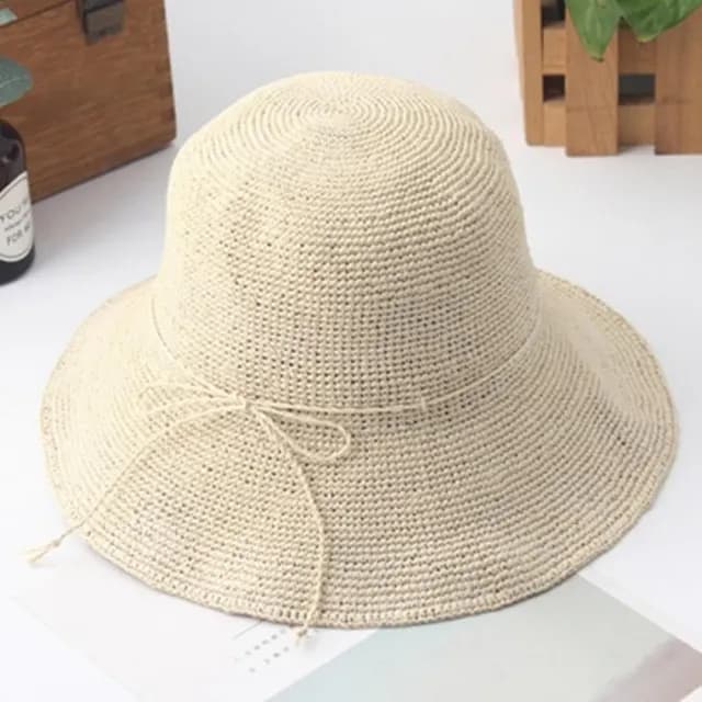 【米蘭精品】現貨+預購 草帽防曬遮陽漁夫帽(純色簡約時尚百搭女帽子母親節禮物4色73rp16)