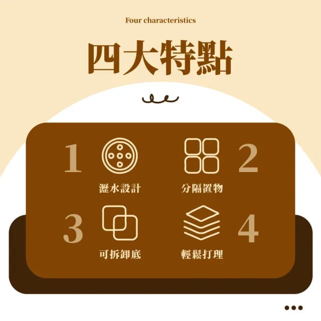 【廚房用品】簡約餐具收納分格瀝水筒-底可拆(筷子筒 瀝水架 刀架 筷籠 餐具收納 置物桶)