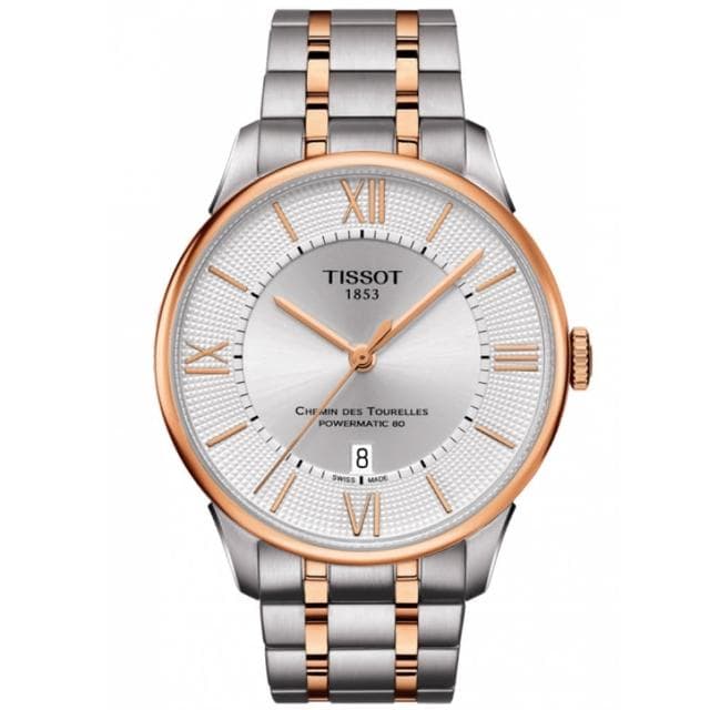【TISSOT 天梭 官方授權】杜魯爾系列80小時動力機械腕錶-42mm 情人節 禮物(T0994072203802)