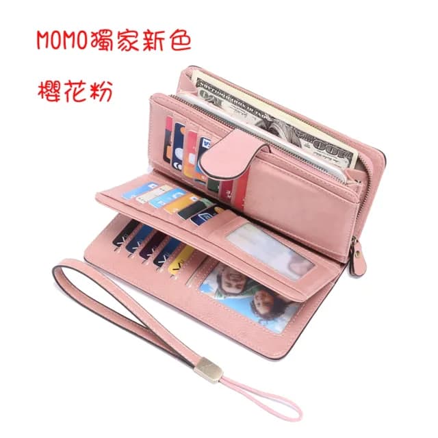 【玩皮工坊】真皮包包  復古油蠟牛皮24卡位女士皮夾錢包長夾手拿包女夾LH491(4色可選)