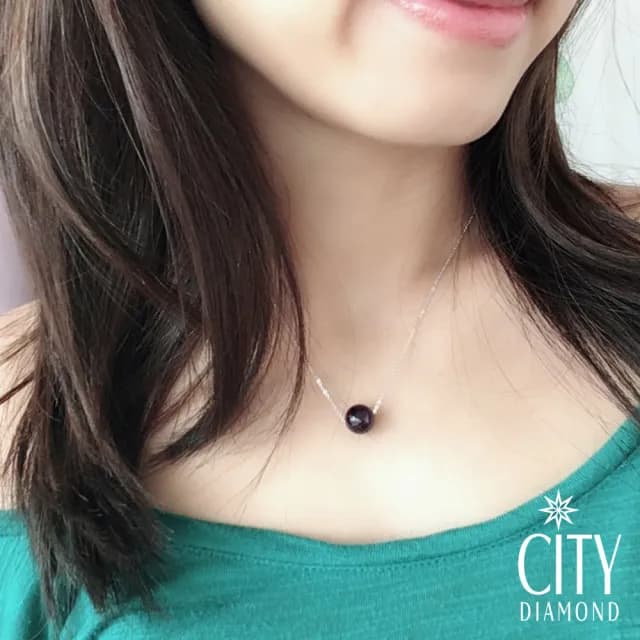 【City Diamond 引雅】單顆頸鍊/項鍊(手作設計系列)