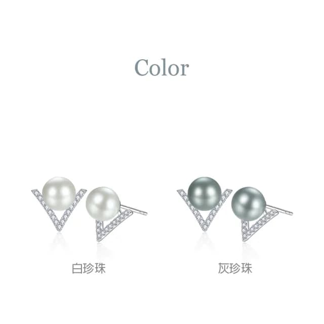 【GIUMKA】快速倉．純銀珍珠耳環．耳針式(新年禮物)