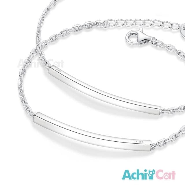 【AchiCat】情侶.純銀對手鍊.愛的諾言(新年禮物)