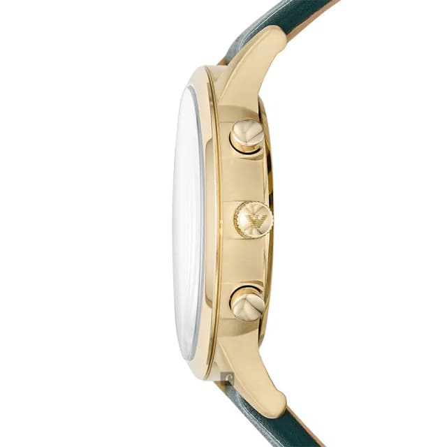 【EMPORIO ARMANI】義式經典三眼計時套表-43mm 禮物 送禮 推薦(AR11233)