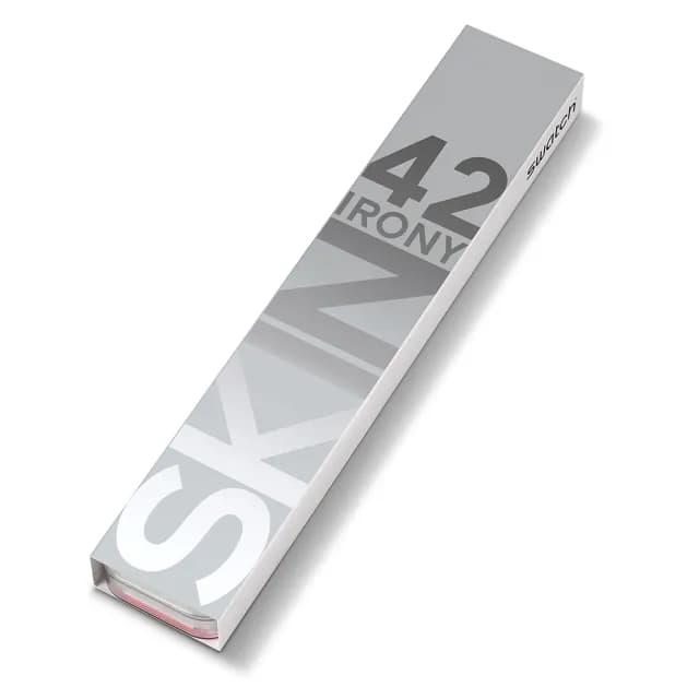 【SWATCH】SKINNAVY 超薄金屬手錶/男錶/女錶/瑞士製造 SS07S102(42mm)