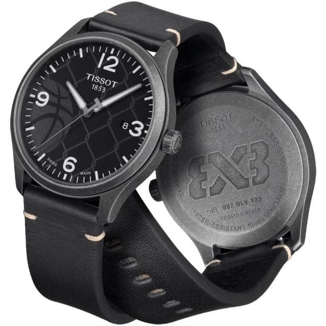 【TISSOT 天梭 官方授權】CHRONO XL 3X3 街頭籃球特別版手錶 母親節 禮物 送禮(T1164103606700)