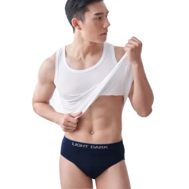 【尚芭蒂】4件組 男三角褲M-XXL/大尺碼/竹炭紗超彈力舒適貼身內褲/抗菌/透氣/時尚/情人節/禮物/生日