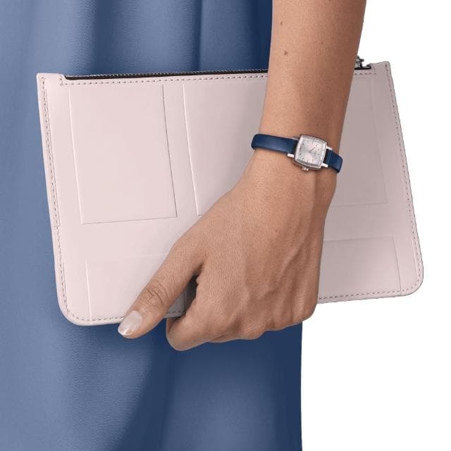 【TISSOT 天梭 官方授權】LOVELY SQUARE 小公主系列秀氣女錶 情人節 禮物(T0581091603100)