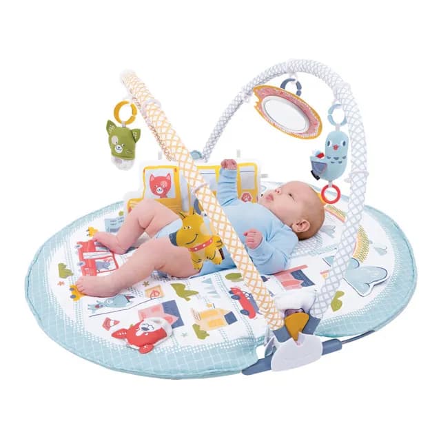 【Yookidoo 以色列】動物好朋友/城市遊樂園 三階段健力遊戲墊(彌月禮)