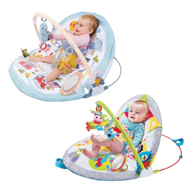 【Yookidoo 以色列】動物好朋友/城市遊樂園 三階段健力遊戲墊(彌月禮)