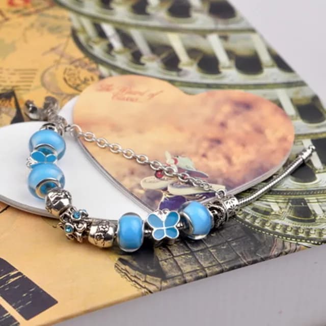 【米蘭精品】現貨+預購 串珠手鍊(琉璃珠歐美時尚串珠母親節情人節生日聖誕節交換禮物女飾品71o14)