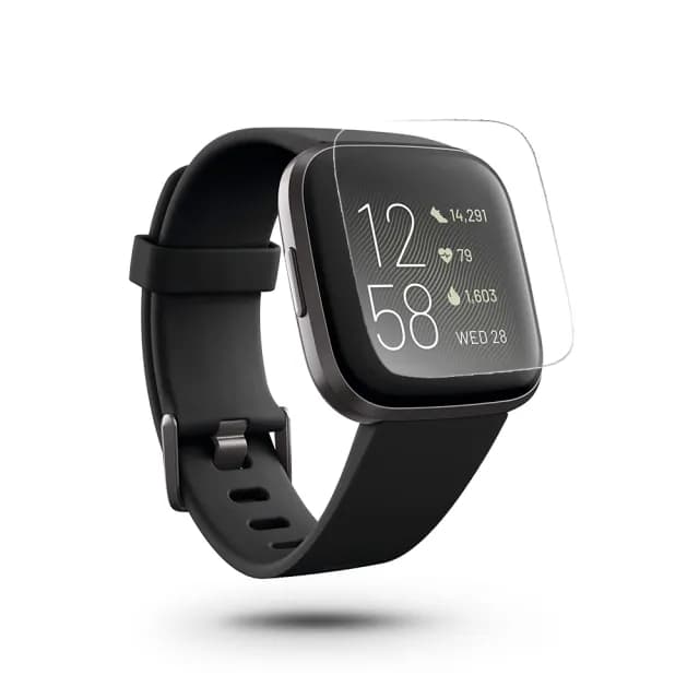 【T.G】Fitbit Versa 2 高透3D防爆水凝膜螢幕保護貼-滿版(2入)