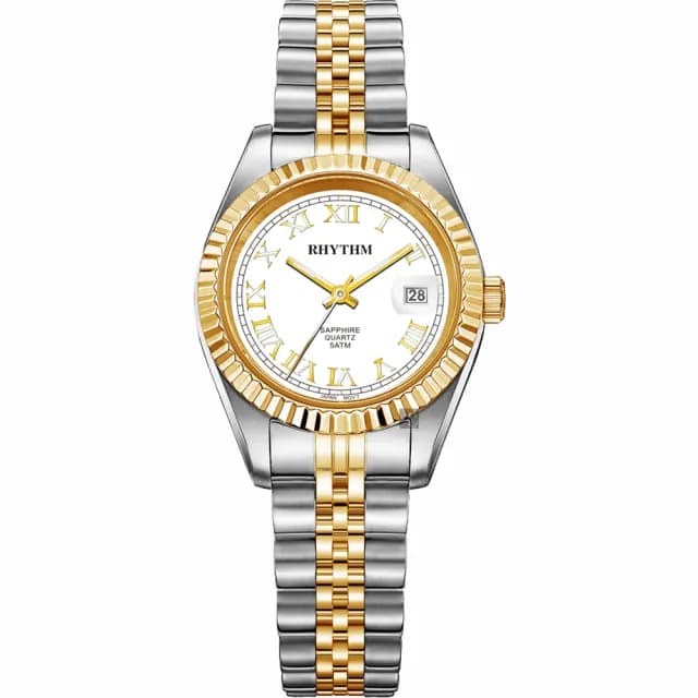 【RHYTHM 麗聲】羅馬石英女錶-28mm 送禮 禮物 推薦(RQ1612S03)