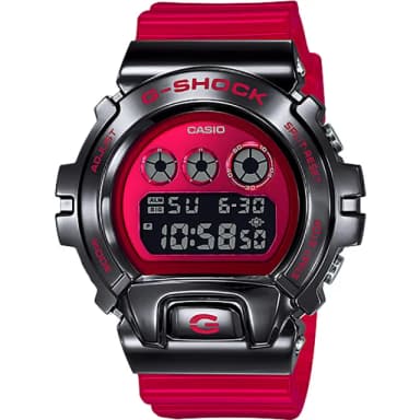 【CASIO 卡西歐】G-SHOCK DW-6900 25周年金屬手錶 送禮 禮物 推薦(GM-6900B-4)