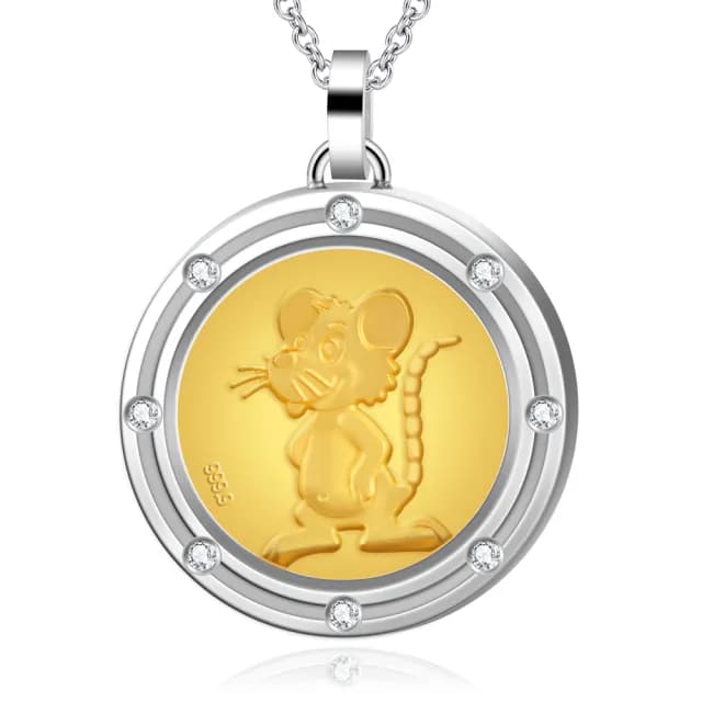 【KATROY】金飾項鍊(八星報喜系列．母親節禮物．十二生肖)