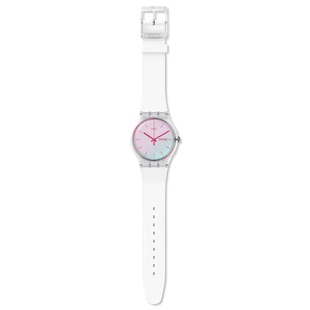 【SWATCH】POLAWHITE 經典手錶/男錶/女錶/瑞士製造 SO29K704-S14(41mm)
