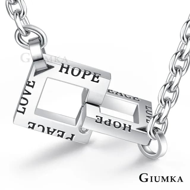 【GIUMKA】快速倉．情侶手鍊．OT字扣．銀色(情人節禮物)