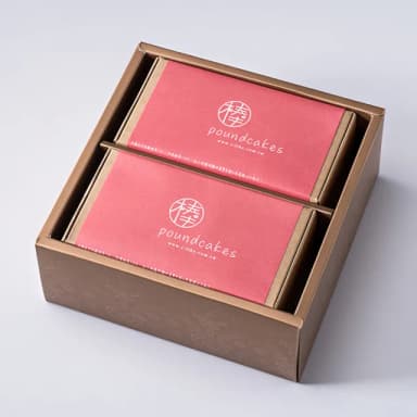 【信手工坊】彌月蛋糕禮盒-彌月雙喜組700g×8盒組(香蕉/鳳梨/桂圓核桃棒蛋糕口味任選2種/附提袋)