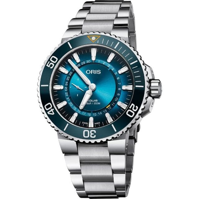 【ORIS 豪利時】海洋三部曲藍鯨全球限量套錶 禮物 送禮 推薦(0177177434185-Trilogyset)