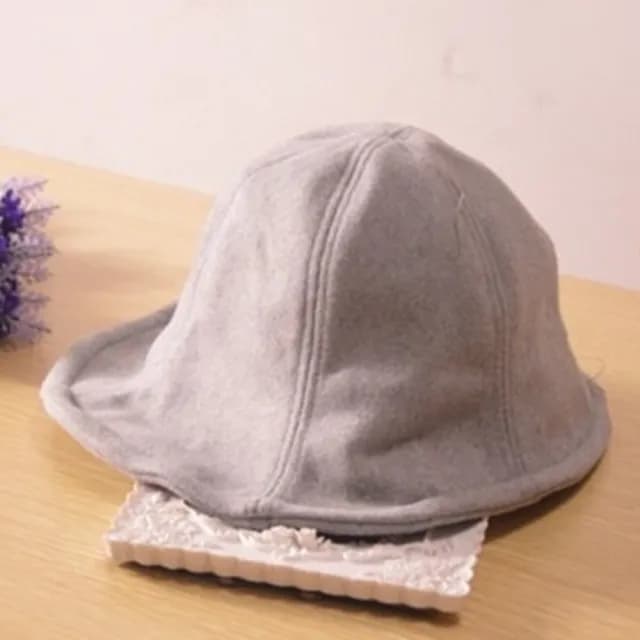 【米蘭精品】現貨+預購 漁夫帽毛呢帽(韓版時尚復古百搭情人節生日聖誕節交換禮物女帽子72b6)