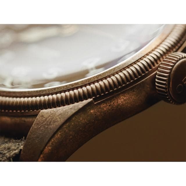 【ORIS 豪利時】BIG CROWN 指針式日期青銅錶 送禮 禮物 推薦(0175477413166-0752074BR)