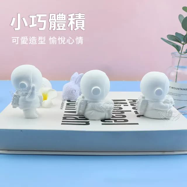 【Amywo艾美窩】宇宙人造型擴香石 3款任選(除臭 薰香石 車用香氛 衣物芳香 精油芳香 擴香石 交換禮物)