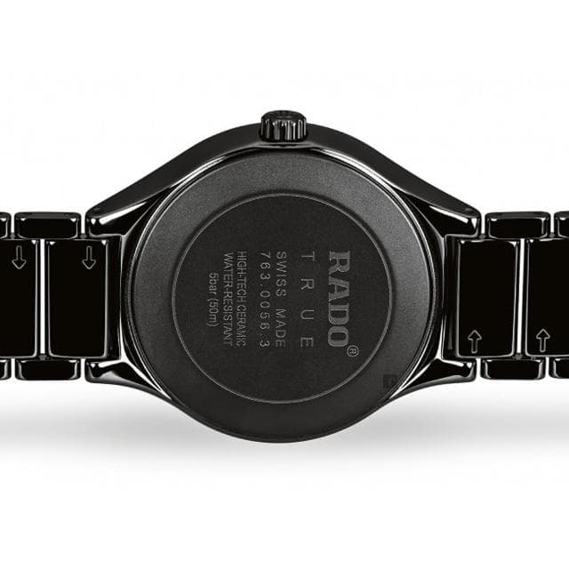 【Rado 雷達表 官方授權】TRUE真我系列鑽石陶瓷機械錶-40mm R03推薦 送禮 禮物 推薦(R27056732)
