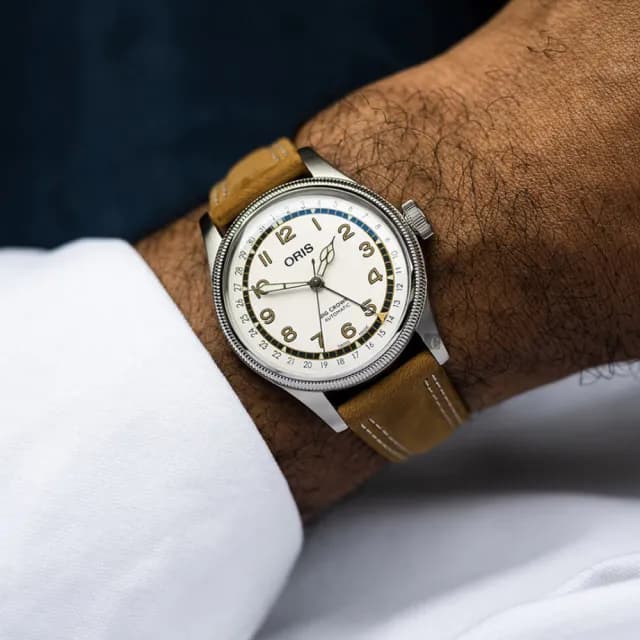 【ORIS 豪利時】棒球傳奇 羅伯托·克萊門特 Roberto Clemente限量腕錶 禮物 送禮 推薦(0175477414081-Set)