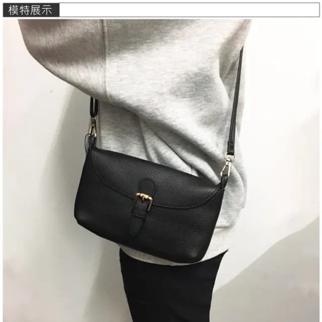 【玩皮工坊】情人節禮物 真皮頭層牛皮女士肩背包斜肩包小包女包LB601(真皮包包 2色可選)