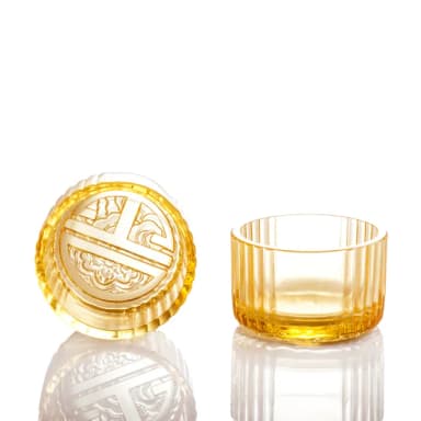 【琉璃工房 LIVING】吉月 對杯 酒器/酒杯/餐具/茶具(送禮/禮物/採購/藝術品/禮贈/企業)