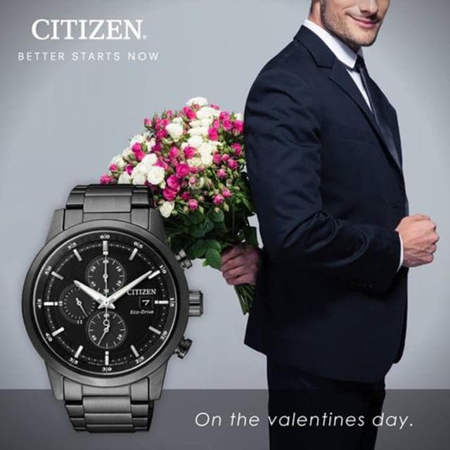 【CITIZEN 星辰】Chronograph系列 型男必備 光動能三眼計時腕錶 母親節 禮物 推薦(CA0615-59E)