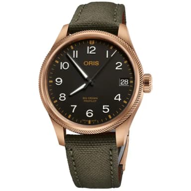 【ORIS 豪利時】Big Crown ProPilot 大日期青銅腕錶-41mm 送禮 禮物 推薦(0175177613164-0732003BRLC)