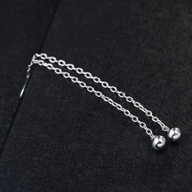 【米蘭精品】現貨+預購 925純銀耳環耳飾(流蘇設計造型情人節生日聖誕節交換禮物女飾品73dy63)