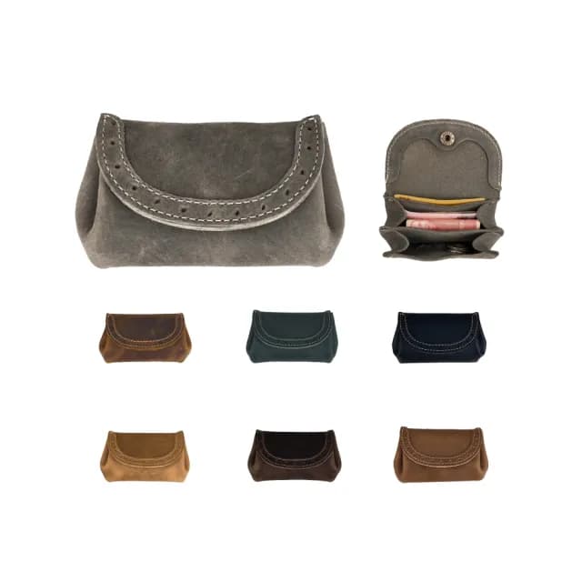 【玩皮工坊】雙11 真皮瘋馬牛皮復古隨身零錢包LH773(7色可選)