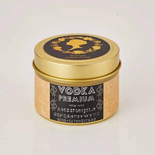 【Vintage candle 懷舊】福利品 復古蠟燭 蘭花 80G/1入(香水蠟燭、原廠公司貨)