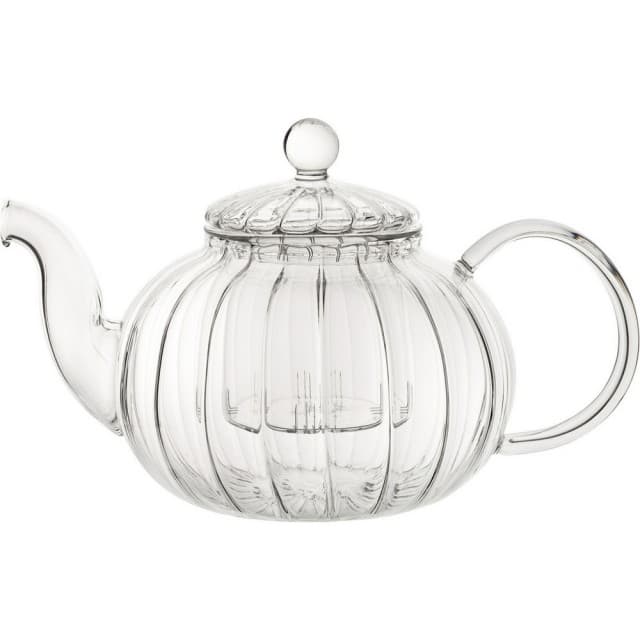 【Utopia】菊花紋玻璃茶壺 1L / 泡茶 下午茶 茶具 母親節禮物