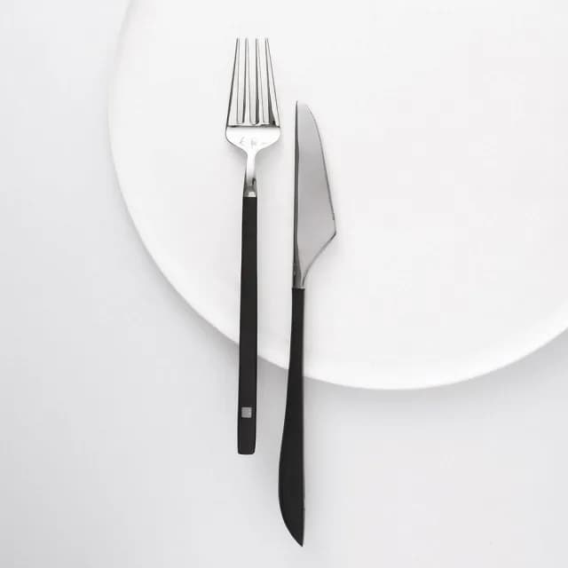 【JIA 品家】書法系列西式餐具甜點叉16cm(6件組)