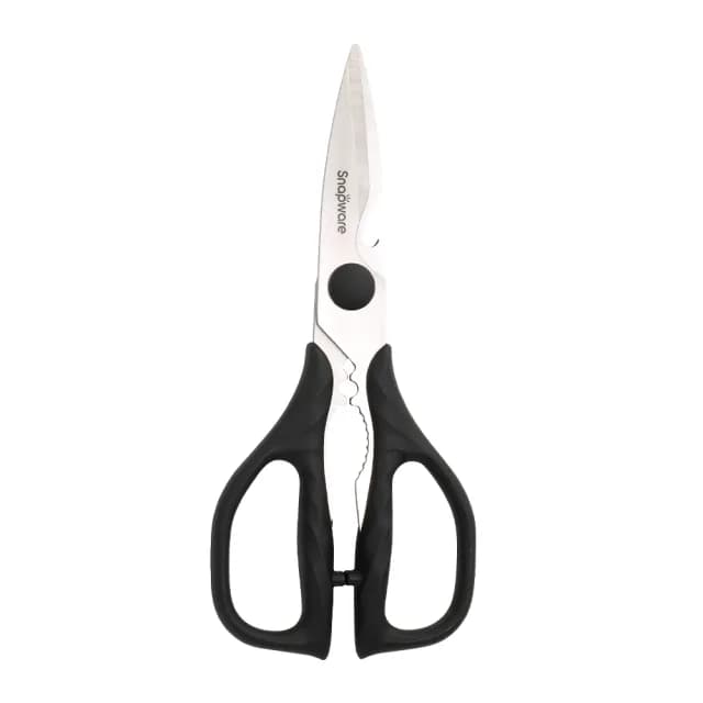 【CorelleBrands 康寧餐具】SNAPWARE 黑曜石不繡鋼料理剪刀(可拆式)