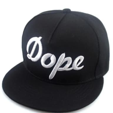 【米蘭精品】現貨+預購 鴨舌帽嘻哈帽(刺繡字母Dope街頭防曬情人節生日聖誕節交換禮物男女帽子73ep14)