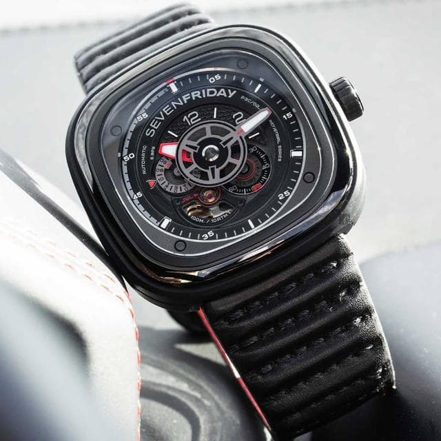 【SEVENFRIDAY】賽車手III 自動上鍊機械錶 送禮 禮物 推薦(P3C-02L)
