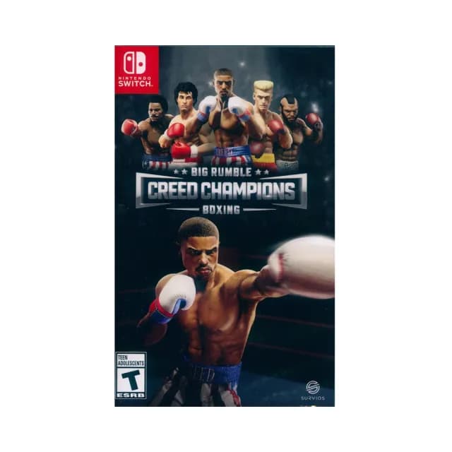 【Nintendo 任天堂】NS Switch 拳擊大亂鬥 金牌拳手 Big Rumble Boxing : Creed Champions(英文美版)