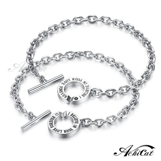 【AchiCat】情侶手鍊．無限．低敏(新年禮物)