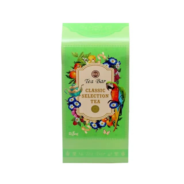 【B&G 德國農莊 Tea Bar】15入茶包3盒入 口味任選(草本茶/水果茶/洋甘菊茶/瑪黛茶/紅葉茶)