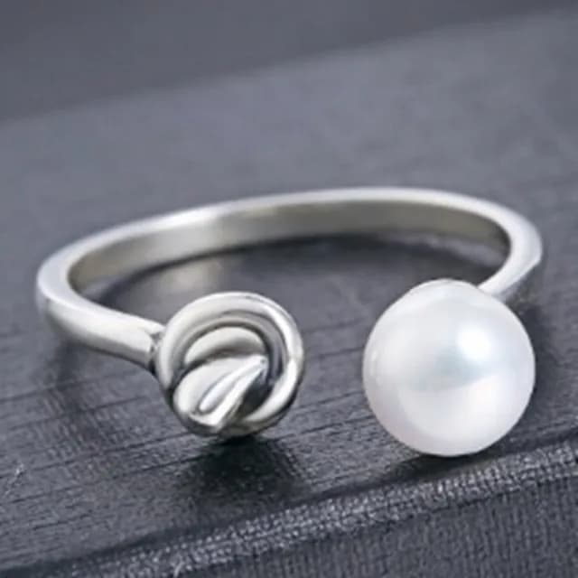 【米蘭精品】現貨+預購 925純銀戒指鑲鑽銀飾(韓版復古繩結開口設計情人節生日聖誕節交換禮物女飾品73dx21)