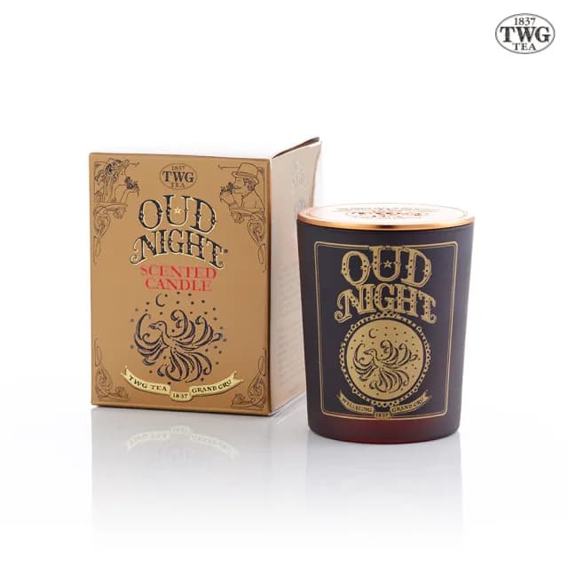 【TWG Tea】沉香之夜茶薰香蠟燭 Oud Night Tea Scented Candle(190公克)