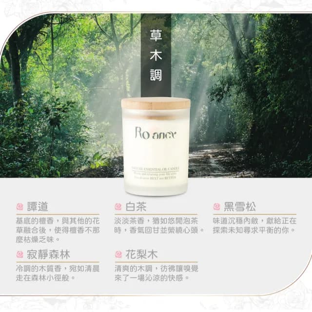 【Rofancy 洛帆晞】手工香氛蠟燭80g(3入超值優惠組)