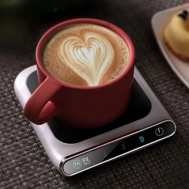 【EGO Life】暖小白 USB智慧恆溫杯墊(冬季暖暖包 交換禮物)