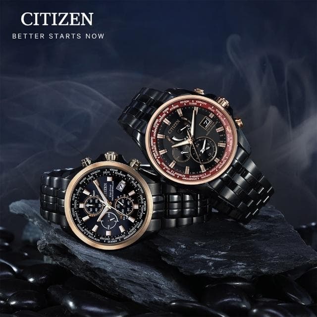【CITIZEN 星辰】限量 台灣25周年限定 光動能電波手錶 母親節 禮物 男錶(AT9124-88E)