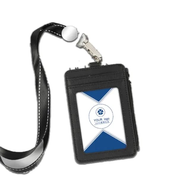 【享屋】多功能卡夾 識別證件套繩組(拉鍊卡夾/名片/票卡/吊牌/零錢包/卡套/收納)