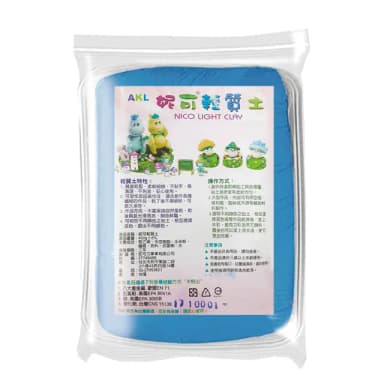 【安可力】妮可5色輕黏土 400g量販包 聖誕節 交換禮物